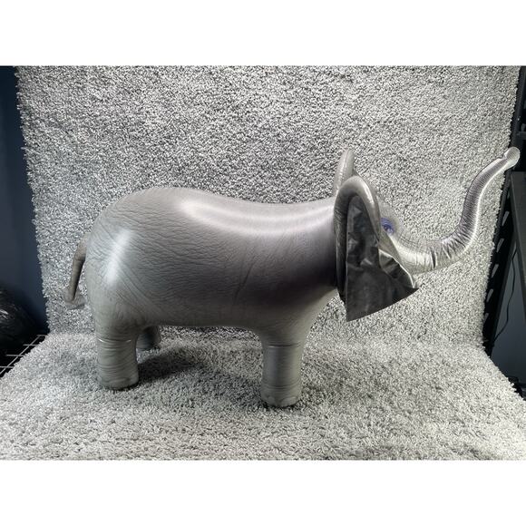 Realistic Inflatable Elephant Jungle Animal Wildlife Safari Toy Party Decoration - Picture 5 of 10